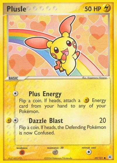 HL: Plusle (Reverse Holofoil)