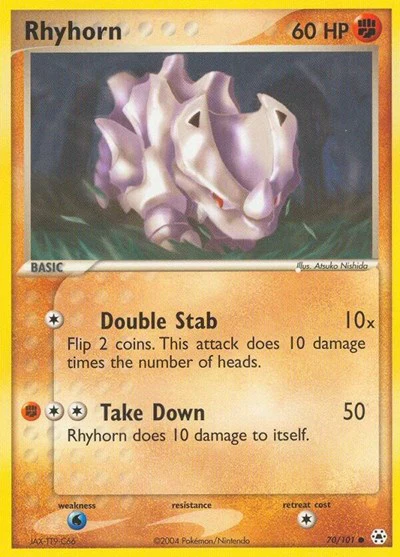 HL: Rhyhorn (Reverse Holofoil)