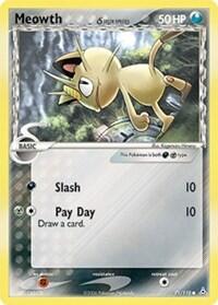 HP: Meowth (Delta Species)