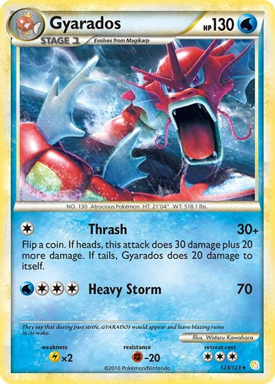 HS: Gyarados (Red) (Reverse Holofoil)