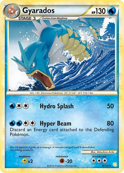 HS: Gyarados (Reverse Holofoil)