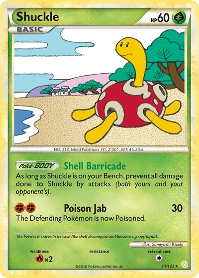 HS: Shuckle (Holofoil)