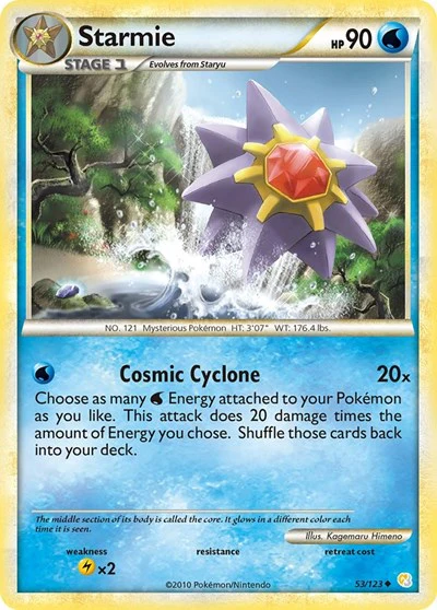 HS: Starmie (Reverse Holofoil)