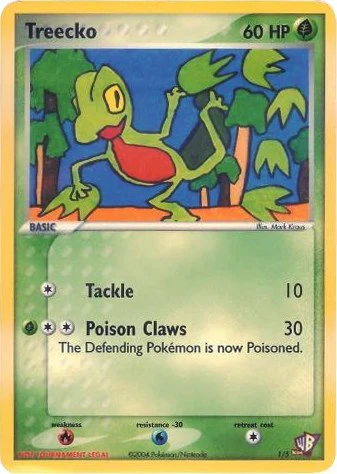 KWBP: Treecko - 1/5