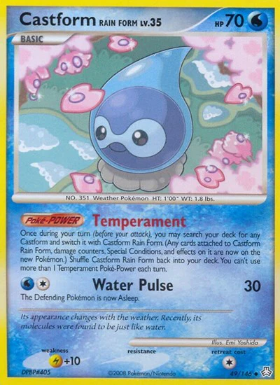 LA: Castform Rain Form