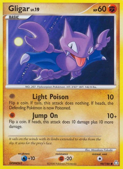 LA: Gligar (94) (Reverse Holofoil)