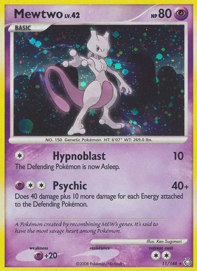 LA: Mewtwo (Reverse Holofoil)