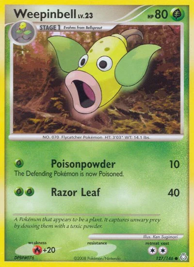 LA: Weepinbell (Reverse Holofoil)