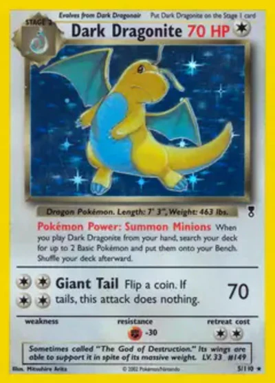 LC: Dark Dragonite (Reverse Holofoil)