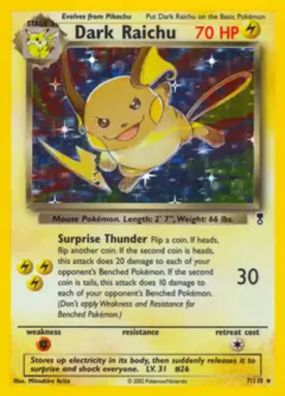 LC: Dark Raichu (Reverse Holofoil)