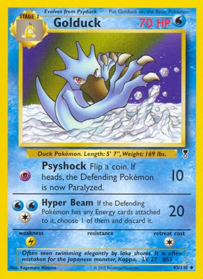 LC: Golduck (Reverse Holofoil)