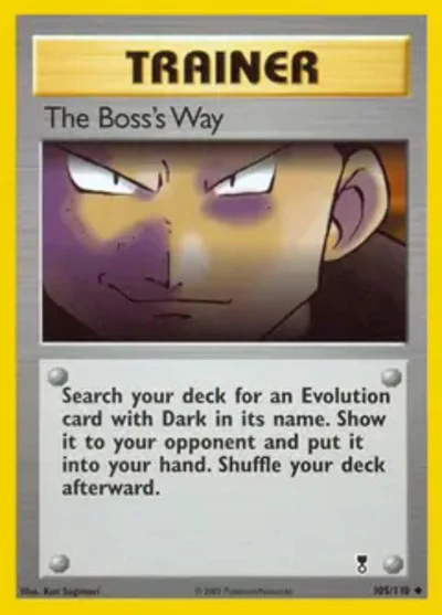 LC: The Boss's Way (Reverse Holofoil)