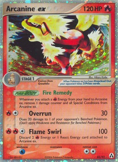 LM: Arcanine ex (Holofoil)
