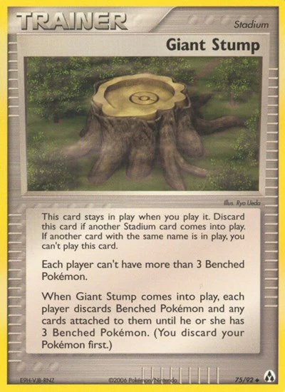 LM: Giant Stump (Reverse Holofoil)