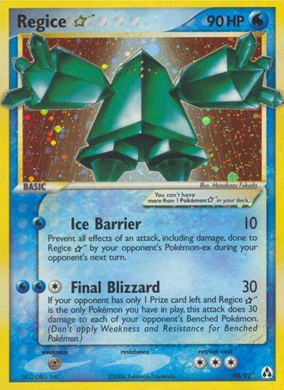 LM: Regice Star (Holofoil)