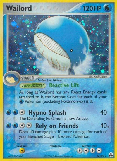 LM: Wailord (Reverse Holofoil)
