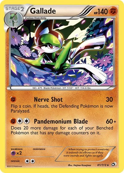LTR: Gallade (Reverse Holofoil)