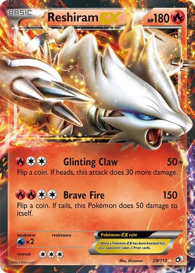 LTR: Reshiram EX (Holofoil)