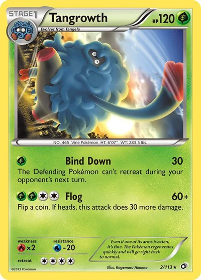 LTR: Tangrowth (Reverse Holofoil)