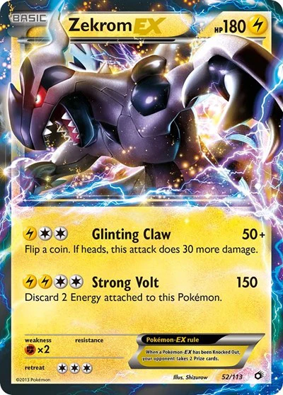 LTR: Zekrom EX (Holofoil)