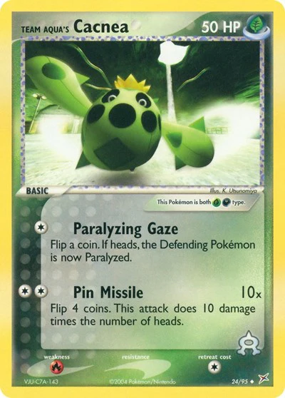 MA: Team Aqua's Cacnea - 24/95