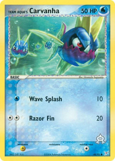 MA: Team Aqua's Carvanha - 48/95