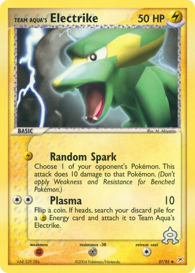 MA: Team Aqua's Electrike - 27/95