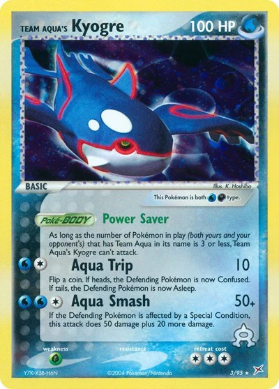 MA: Team Aqua's Kyogre (Reverse Holofoil)