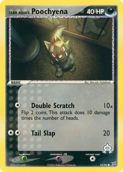MA: Team Aqua's Poochyena - 54/95 (Reverse Holofoil)