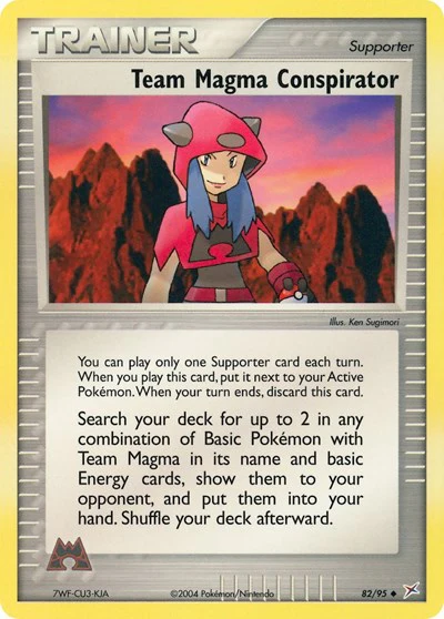 MA: Team Magma Conspirator (Reverse Holofoil)