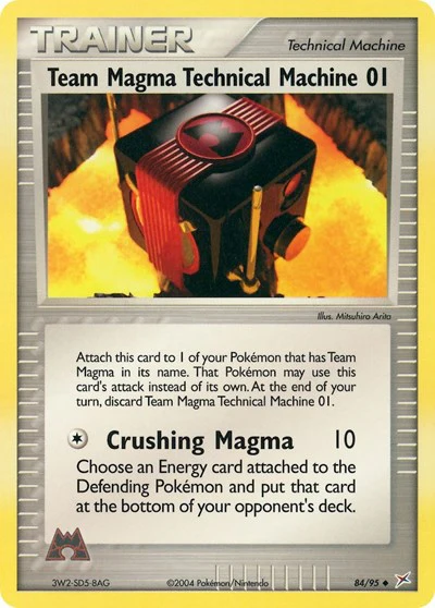 MA: Team Magma Technical Machine 01