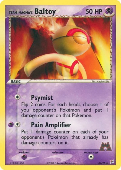MA: Team Magma's Baltoy - 32/95 (Reverse Holofoil)