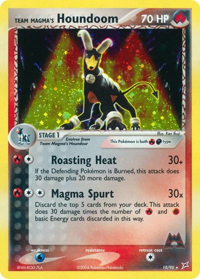 MA: Team Magma's Houndoom - 10/95 (Reverse Holofoil)