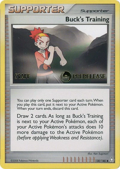 MCAP: Buck's Training - 130/146 (Prerelease) [Staff]