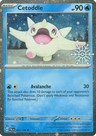 MCAP: Cetoddle - 053/193 (Holiday Calendar) (Holofoil)