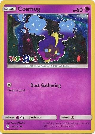 MCAP: Cosmog - 64/149 (Toys R Us Promo) (Holofoil)
