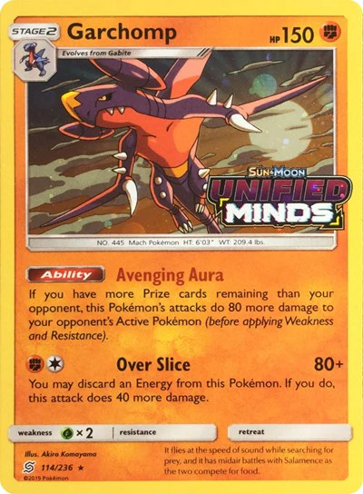 MCAP: Garchomp - 114/236 (Cosmos Holo) (Holofoil)