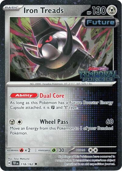 MCAP: Iron Treads (Temporal Forces Stamped) (Holofoil)