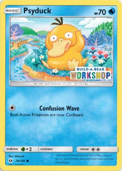 MCAP: Psyduck - 28/149 (Build-A-Bear Workshop Exclusive)