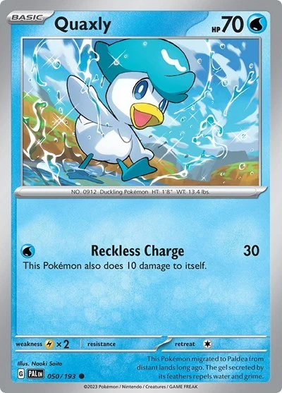 MCAP: Quaxly - 050/193 (Summer 2023 Collector Chest) (Holofoil)