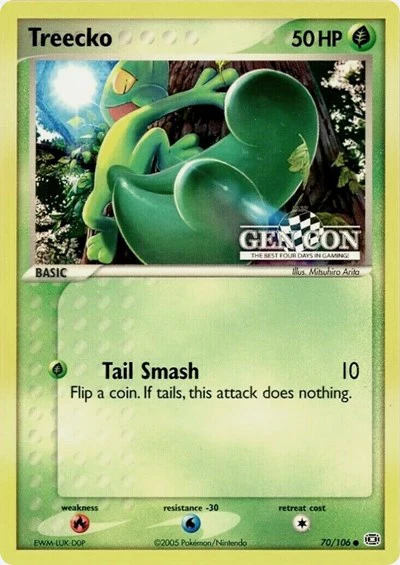 MCAP: Treecko - 70/106 (GEN CON)