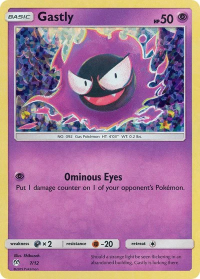 MCD19: Gastly - 7/12 (Holofoil)