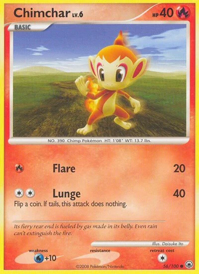 MD: Chimchar (56) (Reverse Holofoil)