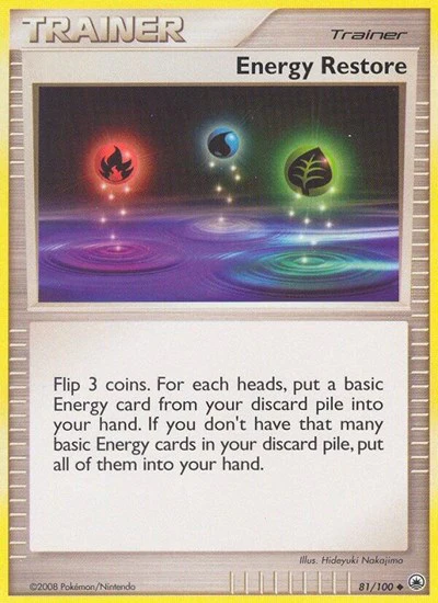 MD: Energy Restore