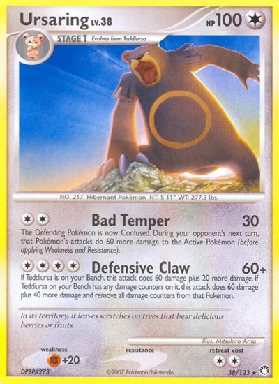 MT: Ursaring (Reverse Holofoil)