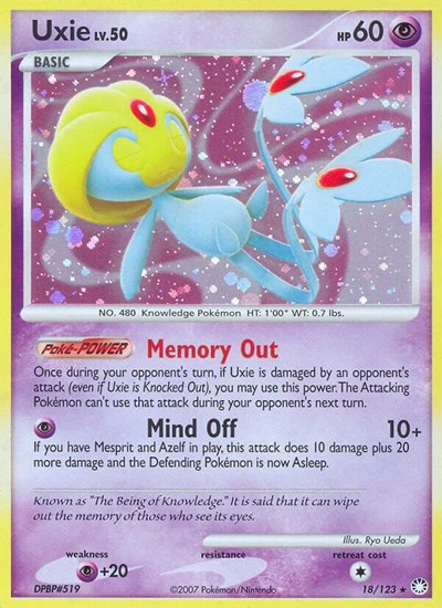 MT: Uxie (Reverse Holofoil)