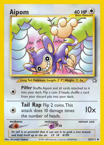 N1: Aipom (Unlimited)