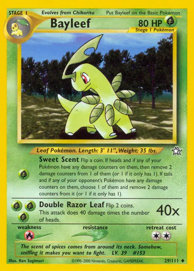 N1: Bayleef (29) (Unlimited)