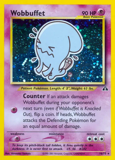 N2: Wobbuffet (16) (Unlimited Holofoil)
