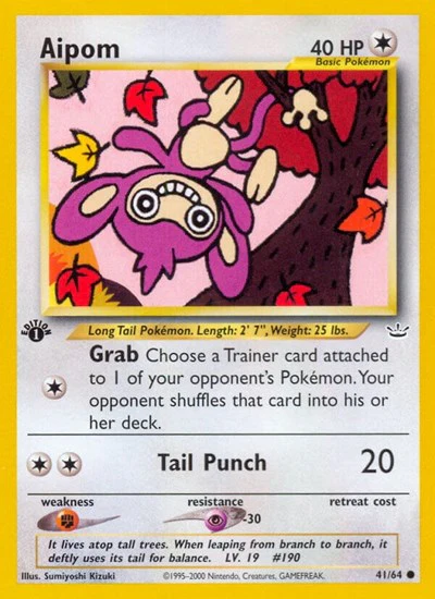 N3: Aipom (1st Edition)